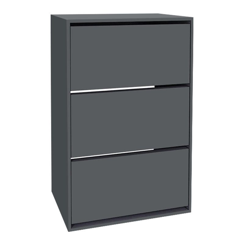 Παπουτσοθήκη 18 ζευγών χρώμα ανθρακί 6