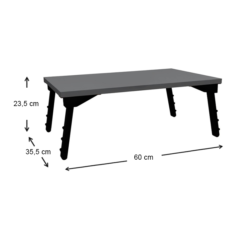 Τραπεζάκι χρώμα ανθρακί 4
