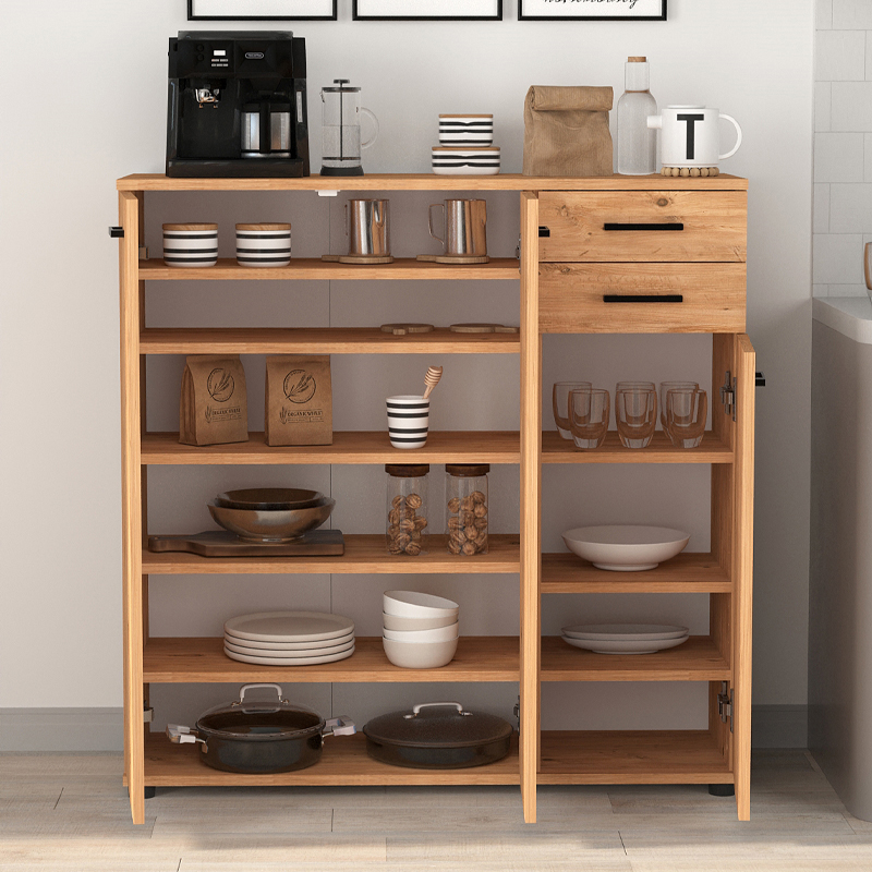 Παπουτσοθήκη - Ντουλάπι χρώμα oak 2