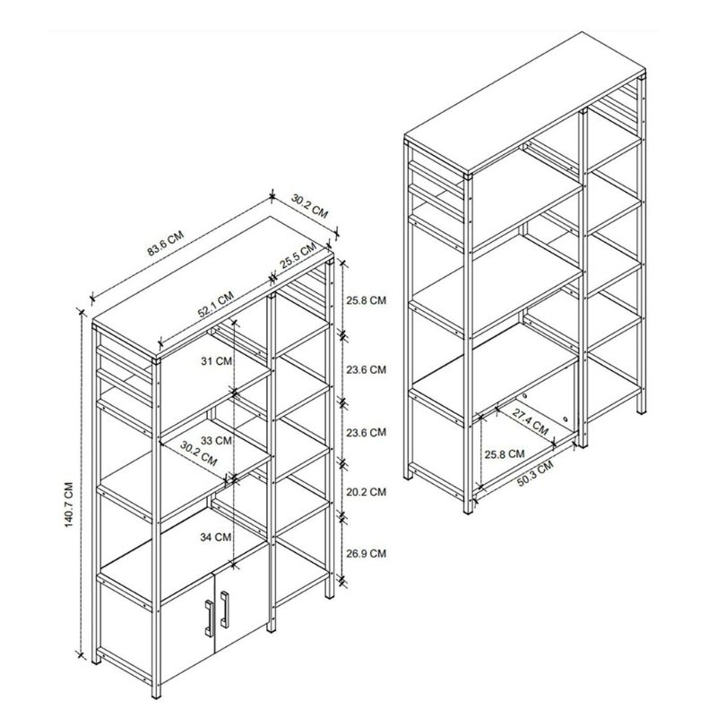 Έπιπλο κουζίνας χρώμα μαύρο - ανθρακί 3