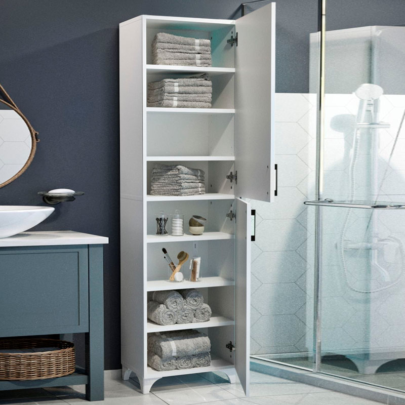 Ντουλάπι κουζίνας/μπάνιου χρώμα λευκό 2