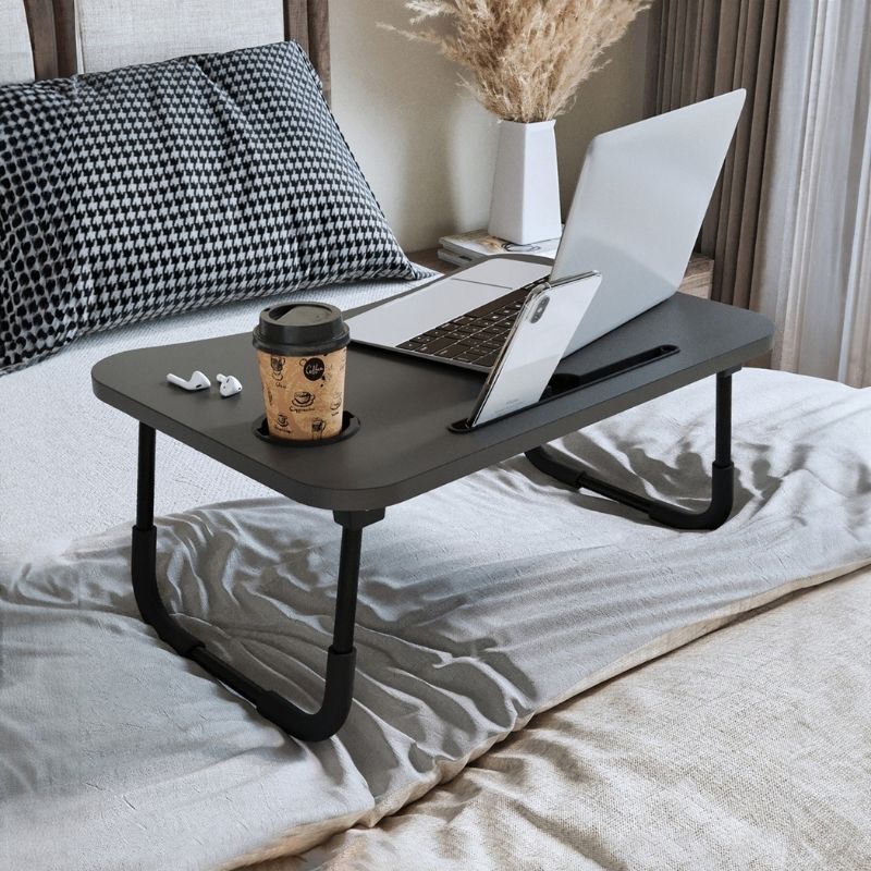 Τραπεζάκι χρώμα ανθρακί 2