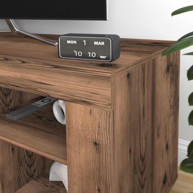 Έπιπλο τηλεόρασης χρώμα καπνιστή καρυδιά 4