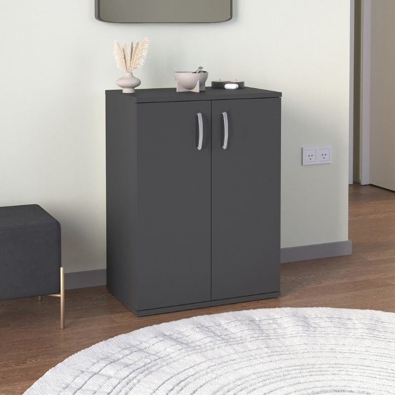 Παπουτσοθήκη - Ντουλάπι χρώμα ανθρακί 3