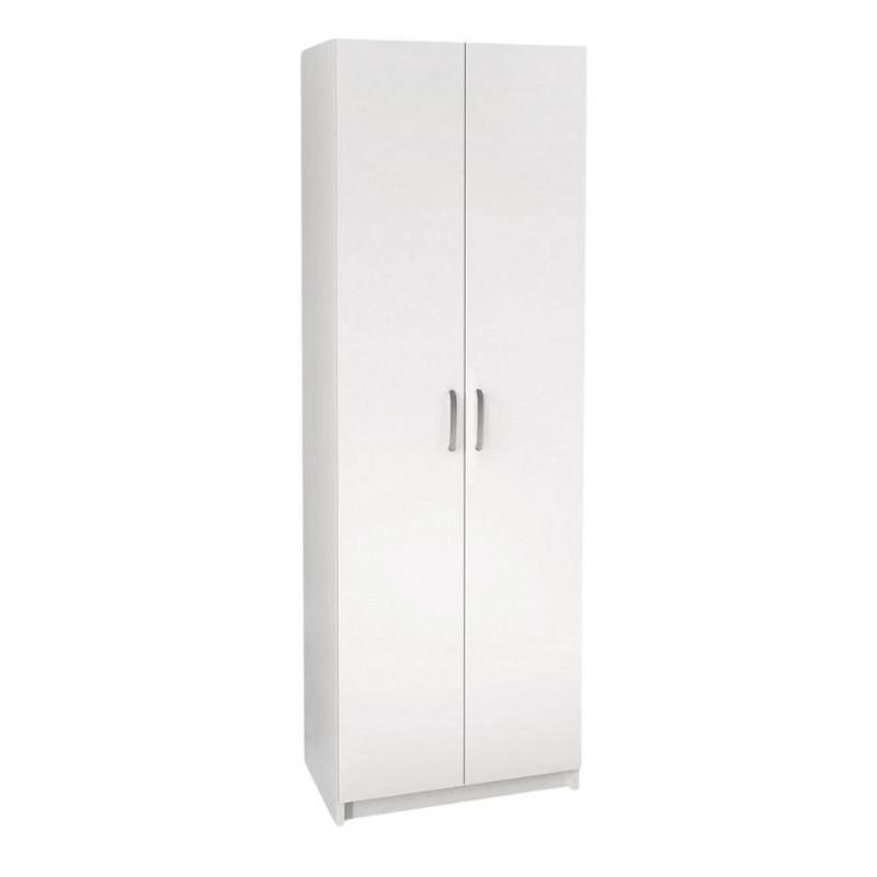 Παπουτσοθήκη δίφυλλη χρώμα λευκό 5