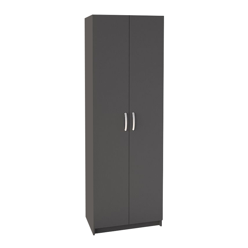 Παπουτσοθήκη δίφυλλη χρώμα ανθρακί 5