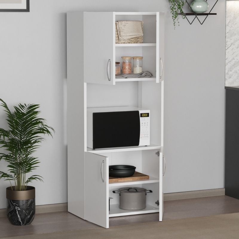 Ντουλάπα κουζίνας χρώμα λευκό 2