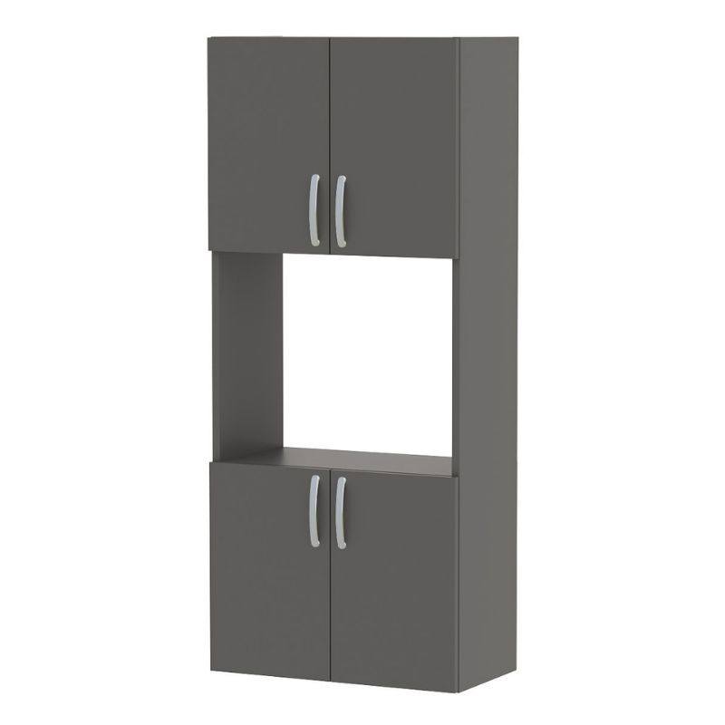 Ντουλάπα κουζίνας χρώμα ανθρακί 4