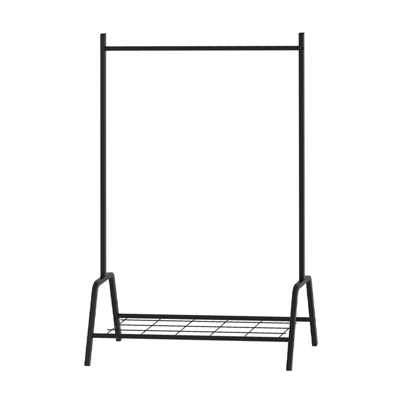 Επιδαπέδια κρεμάστρα μεταλλική χρώμα μαύρο 3