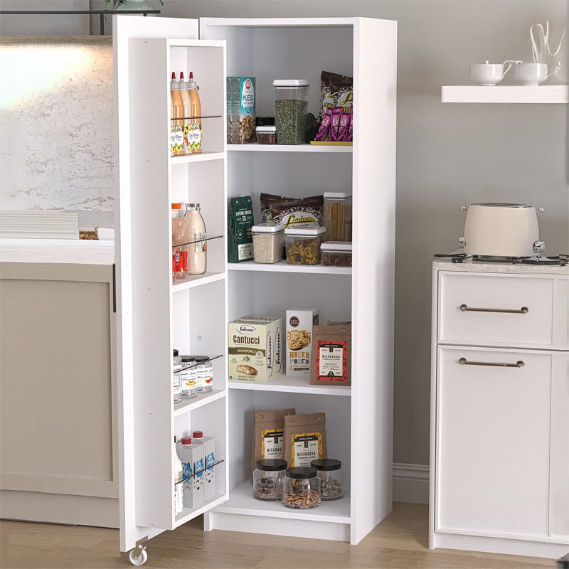 Ντουλάπι κουζίνας - μπάνιου χρώμα λευκό 2