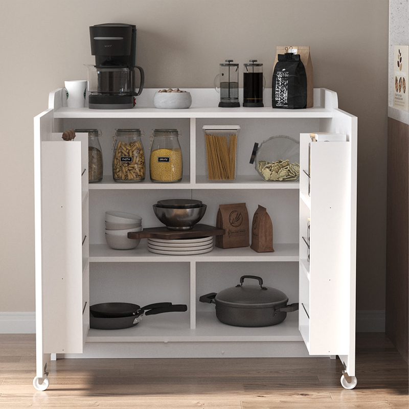 Ντουλάπι κουζίνας - μπάνιου I χρώμα λευκό 2