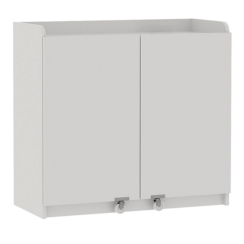 Ντουλάπι κουζίνας - μπάνιου I χρώμα λευκό 5