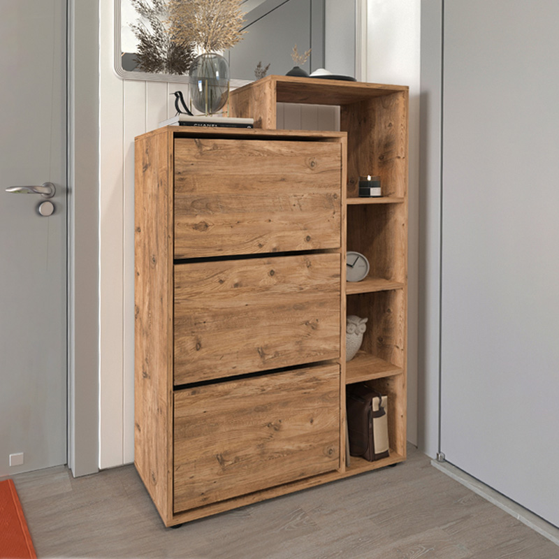 Παπουτσοθήκη χρώμα oak