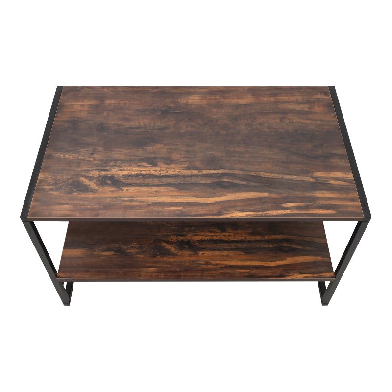 Τραπεζάκι σαλονιού χρώμα rustic καρυδί 5