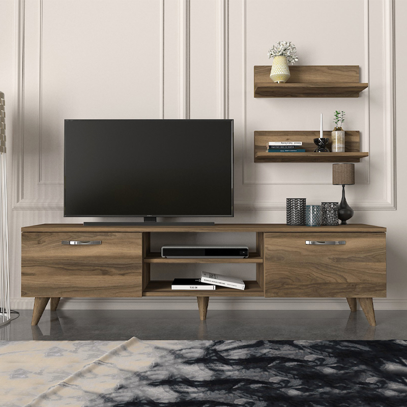 Έπιπλο τηλεόρασης χρώμα καρυδί 3