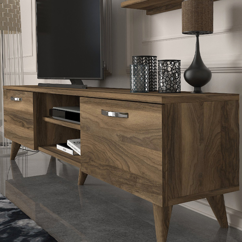 Έπιπλο τηλεόρασης χρώμα καρυδί 4