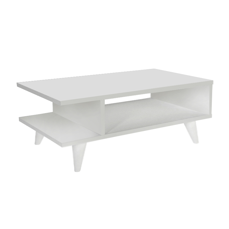 Τραπεζάκι σαλονιού χρώμα λευκό 4