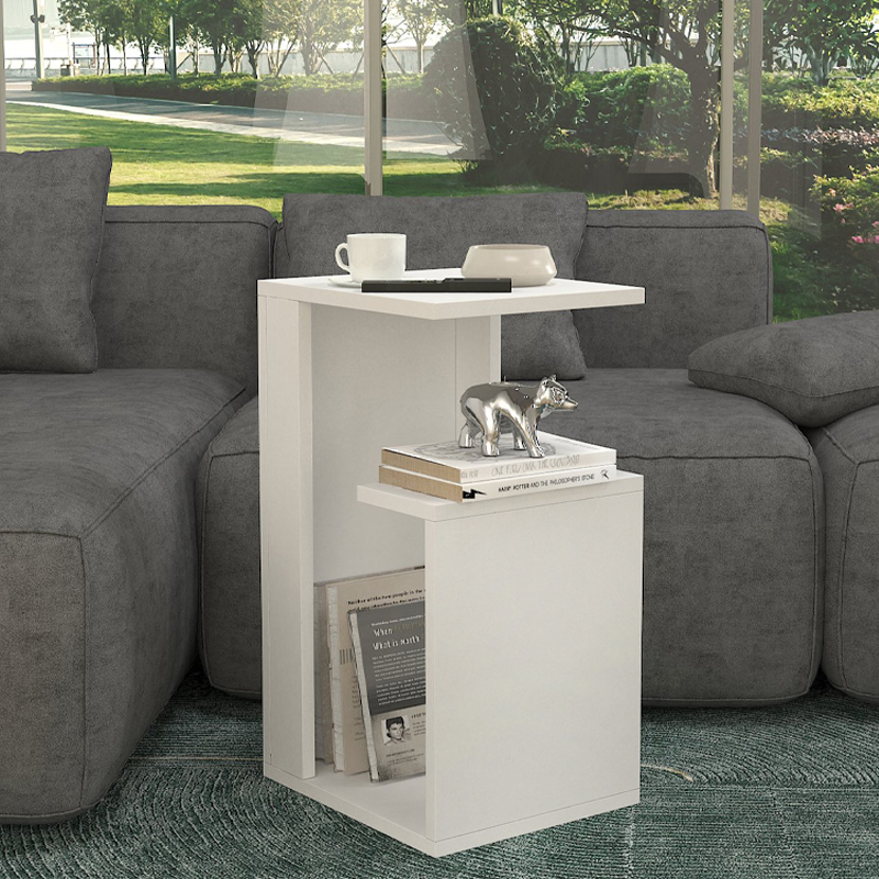 Τραπεζάκι βοηθητικό χρώμα λευκό 3