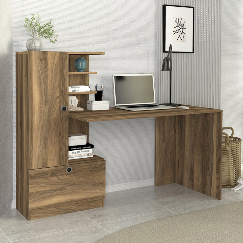 Γραφείο εργασίας χρώμα καρυδί