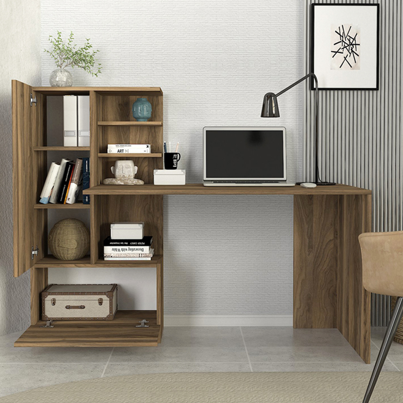 Γραφείο εργασίας χρώμα καρυδί 3