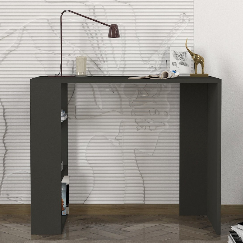 Γραφείο εργασίας χρώμα ανθρακί 2