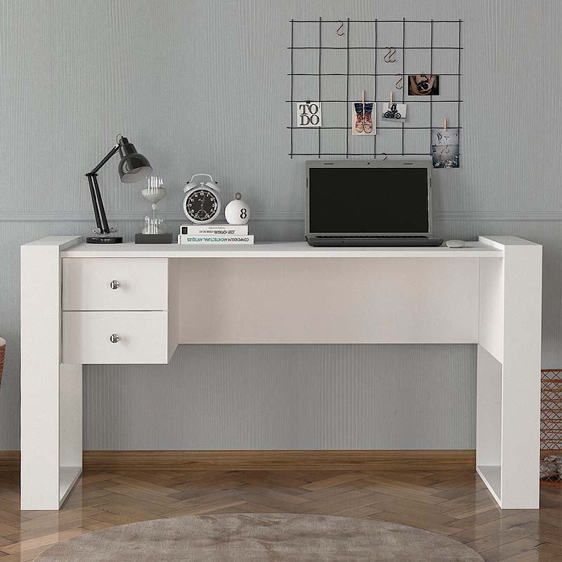Γραφείο εργασίας χρώμα λευκό 3