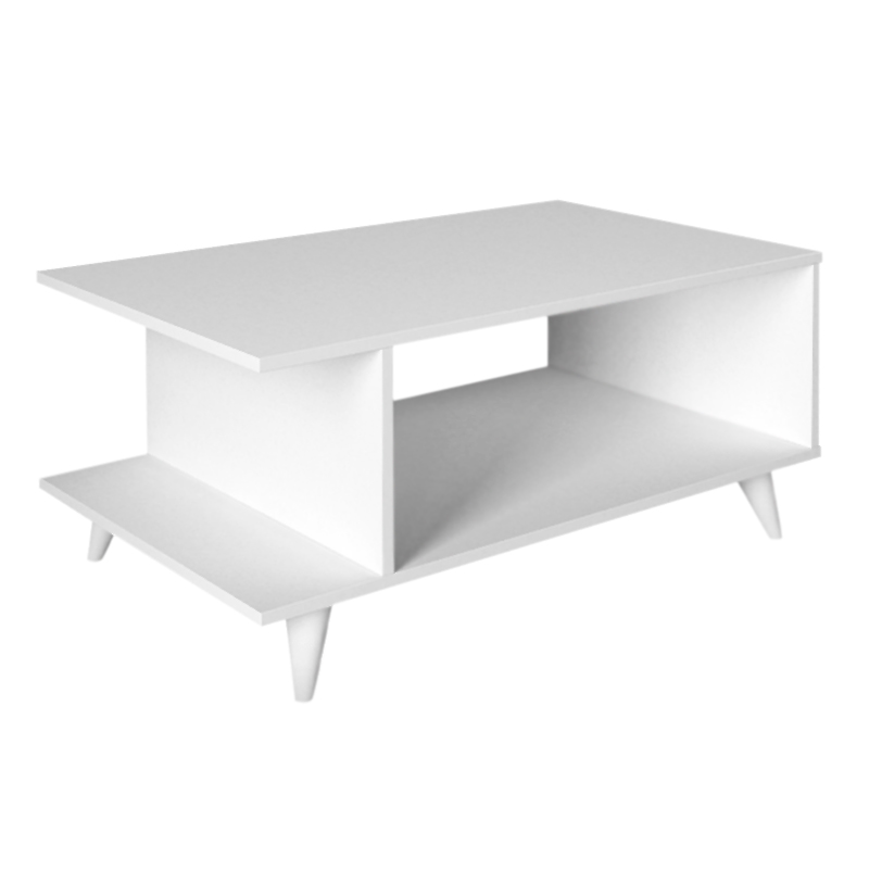 Τραπεζάκι σαλονιού χρώμα λευκό 3