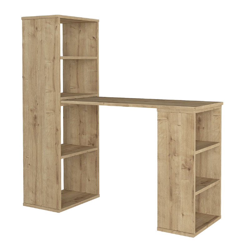 Γραφείο εργασίας πολυμορφικό χρώμα oak 6