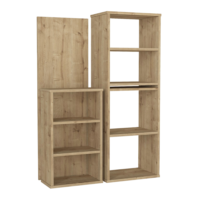 Γραφείο εργασίας πολυμορφικό χρώμα oak 7