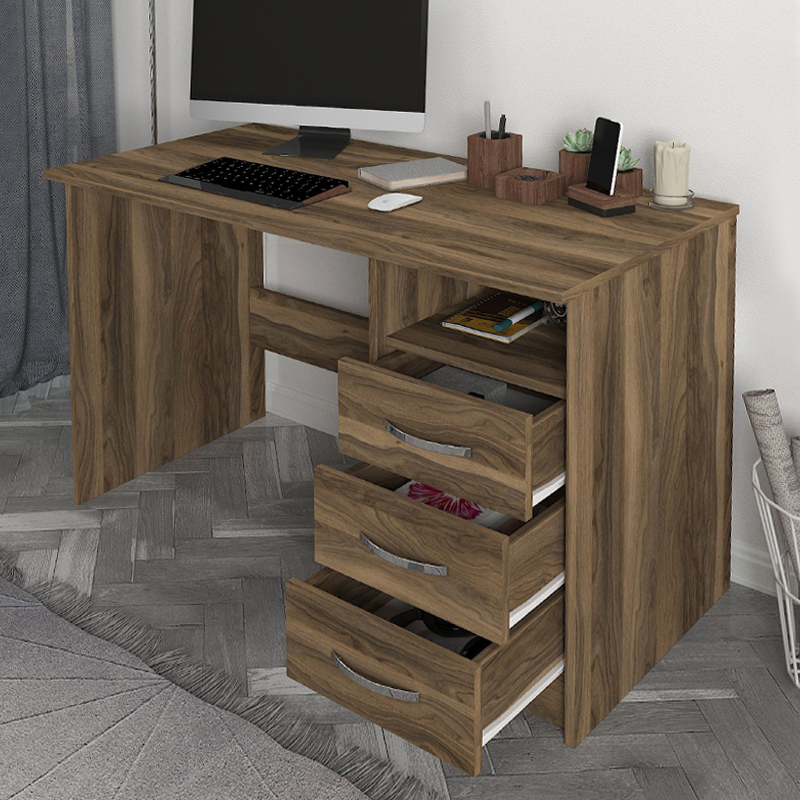 Γραφείο εργασίας χρώμα καρυδί 2