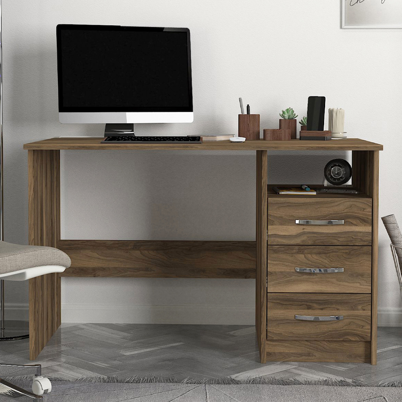 Γραφείο εργασίας χρώμα καρυδί 4