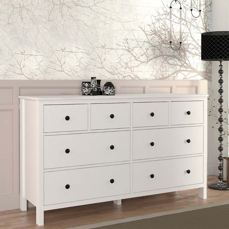 Συρταριέρα - Μπουφές χρώμα λευκό