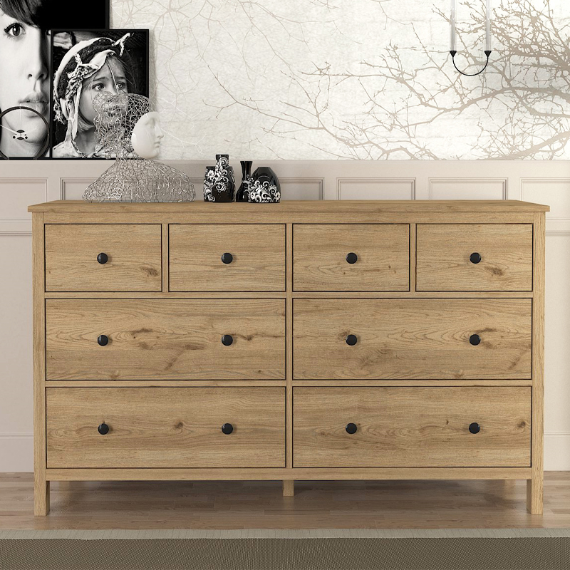 Συρταριέρα - Μπουφές χρώμα oak 4