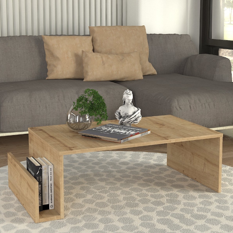 Τραπεζάκι σαλονιού χρώμα oak