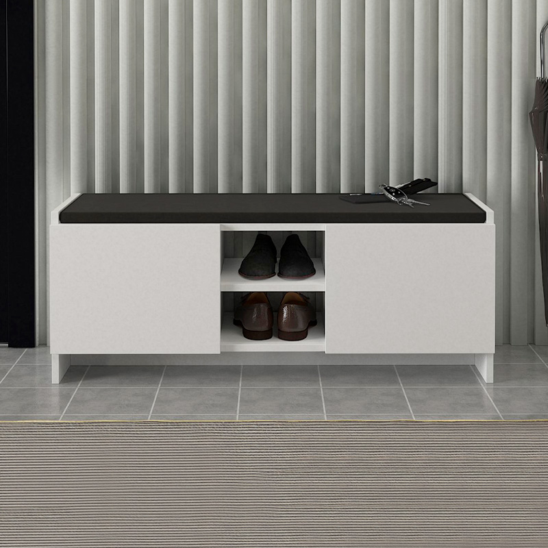 Παπουτσοθήκη χρώμα λευκό 3