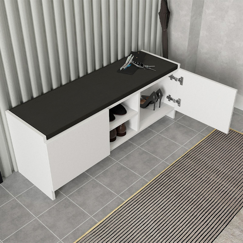 Παπουτσοθήκη χρώμα λευκό 4