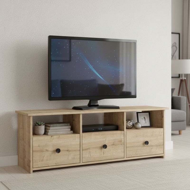Έπιπλο τηλεόρασης χρώμα oak