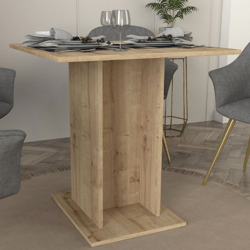 Τραπέζι χρώμα oak 3