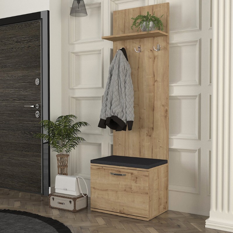 Έπιπλο εισόδου χρώμα oak