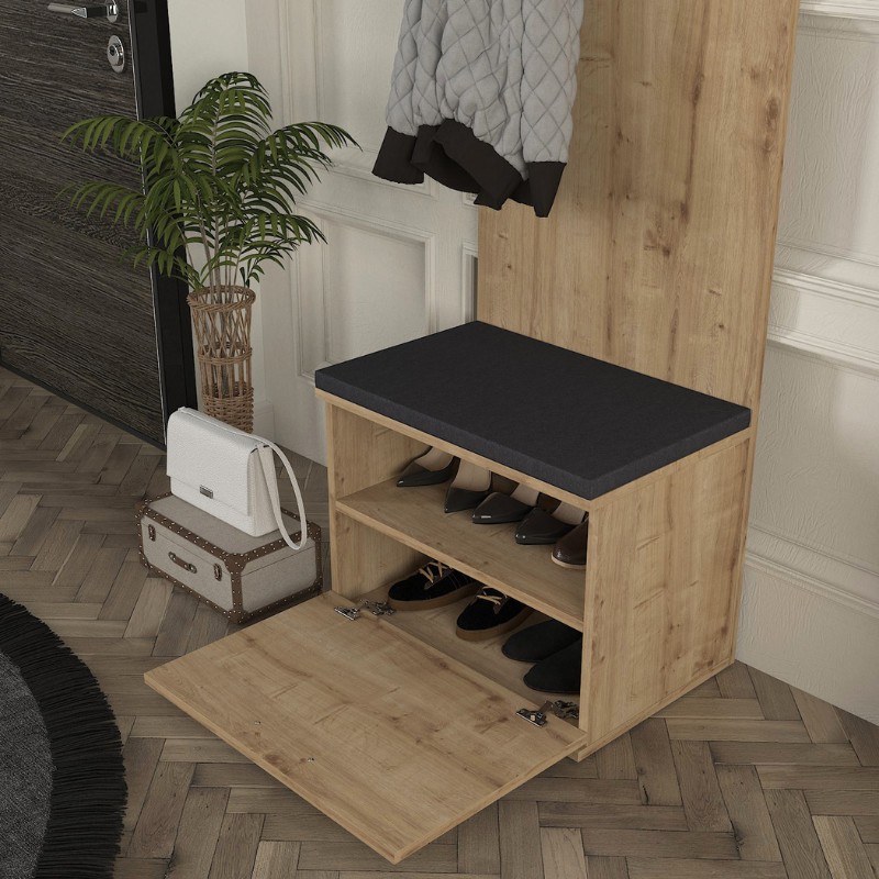 Έπιπλο εισόδου χρώμα oak 3