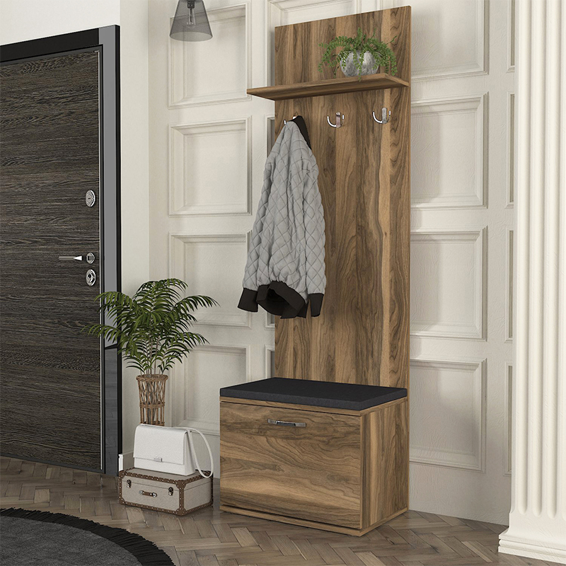 Έπιπλο εισόδου χρώμα καρυδί