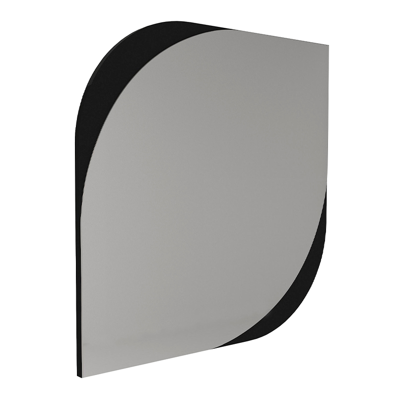 Καθρέπτης τοίχου Μegapap χρώμα μαύρο 3