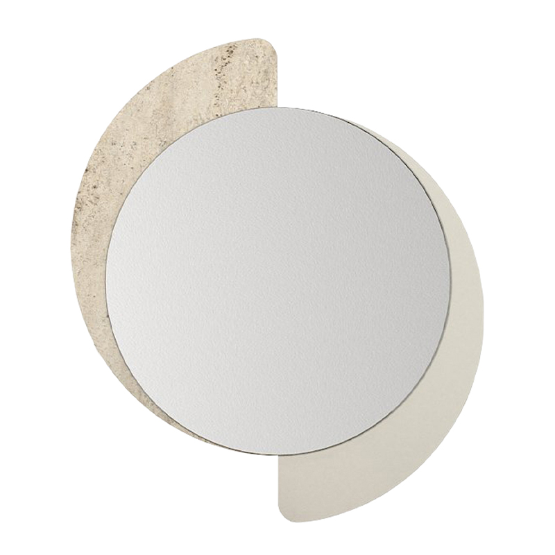 Καθρέπτης τοίχου Μegapap χρώμα sandstone - travertine 5