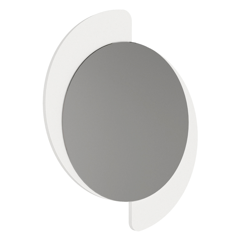 Καθρέπτης τοίχου Μegapap χρώμα λευκό 3