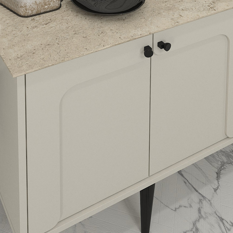 Μπουφές χρώμα sandstone - travertine 4