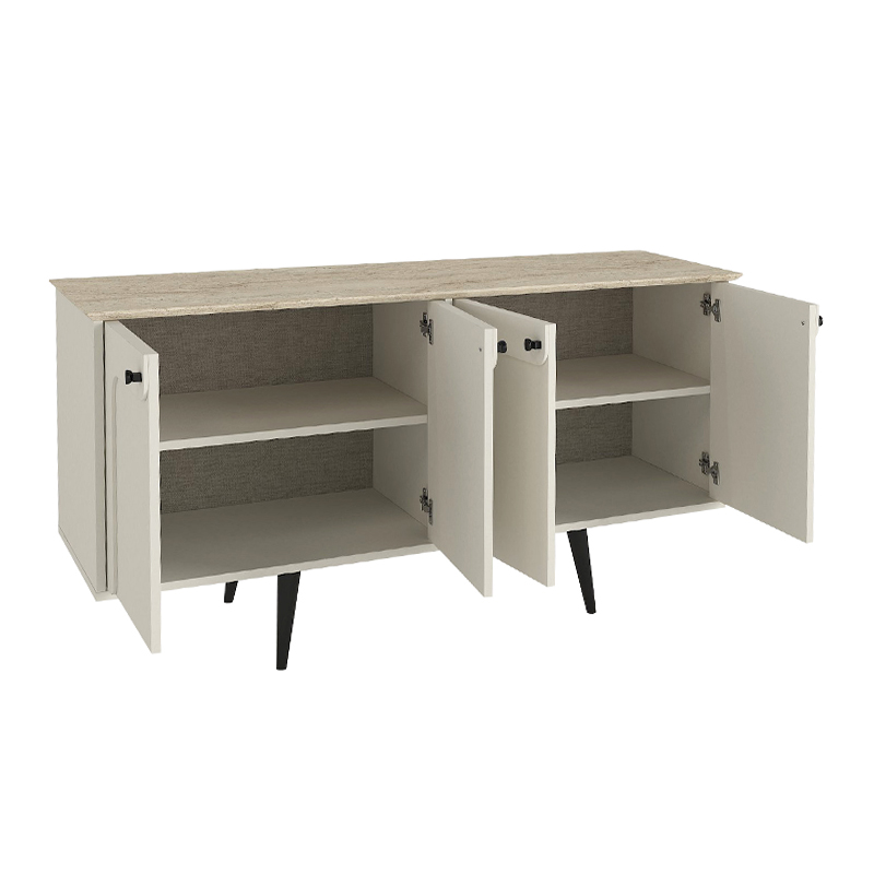 Μπουφές χρώμα sandstone - travertine 7