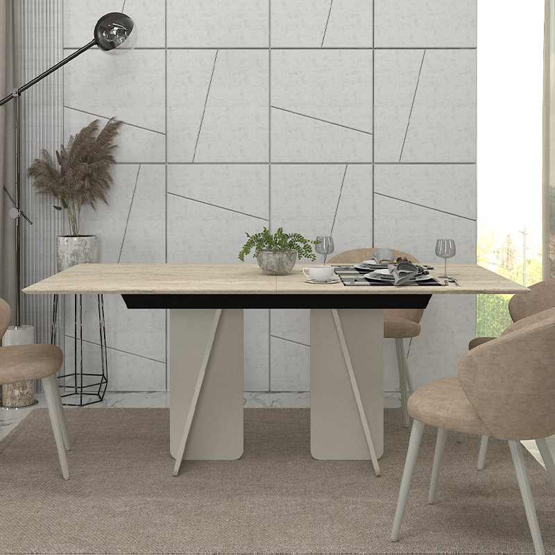 Τραπέζι χρώμα sandstone - travertine 3