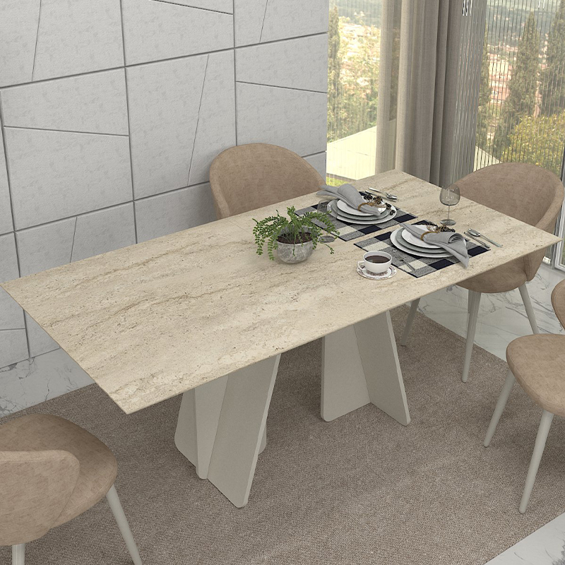 Τραπέζι χρώμα sandstone - travertine 4