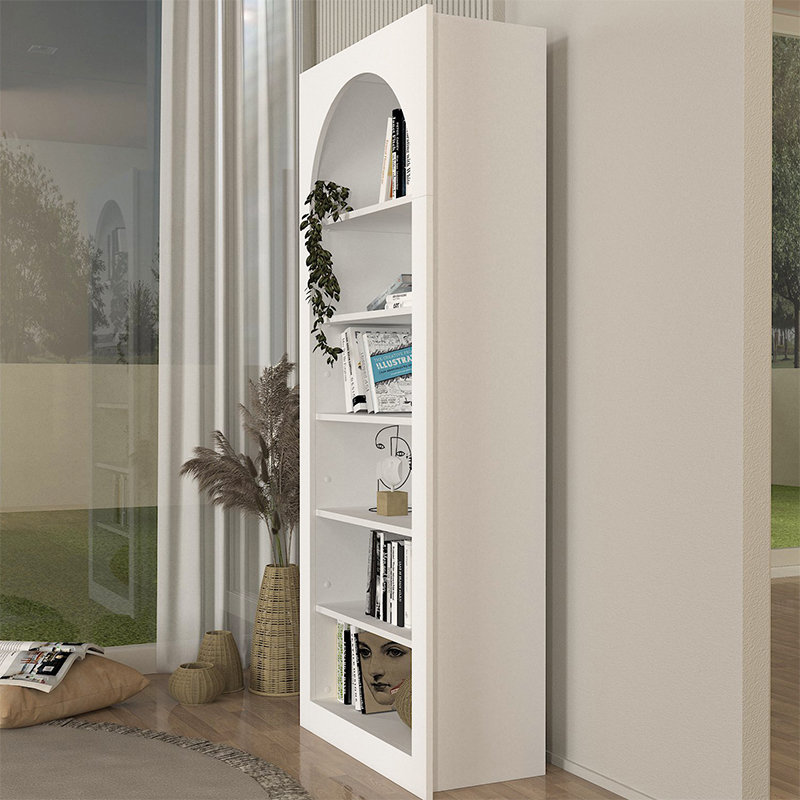 Βιβλιοθήκη χρώμα λευκό 4