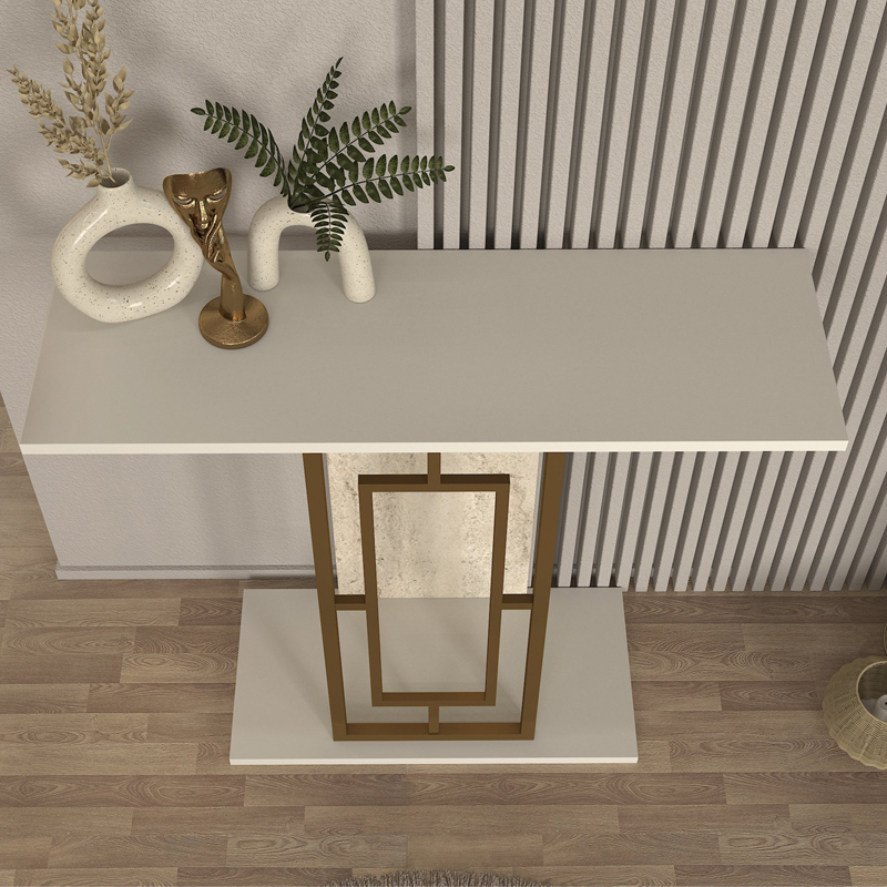 Κονσόλα χρώμα sandstone - travertine - χρυσό 4